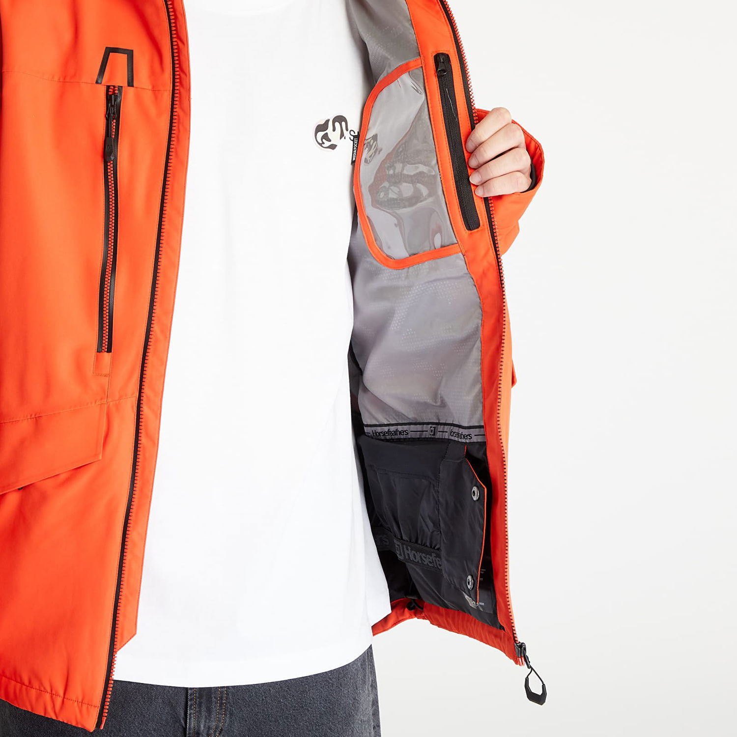 Jakke Horsefeathers Halen II Jacket Rød | OM301E, 1
