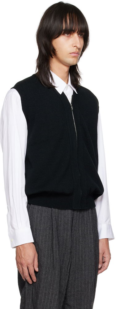 Vest Comme des Garçons Lochaven of Scotland Edition Zip Vest Mørkeblå | DH-N506-051, 4