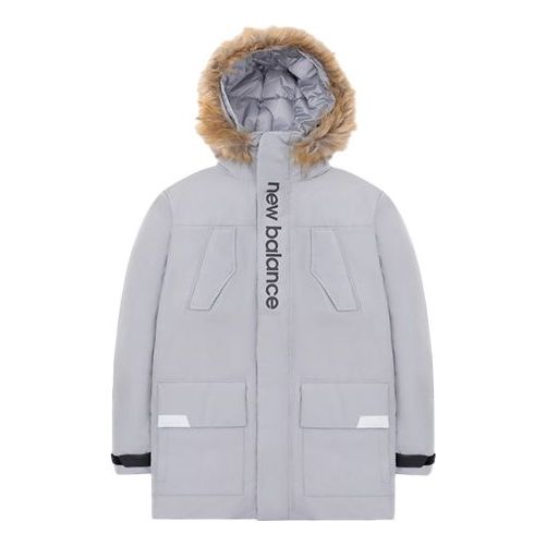 Parka New Balance Parka Jacket Grå | AMJ04356-GR