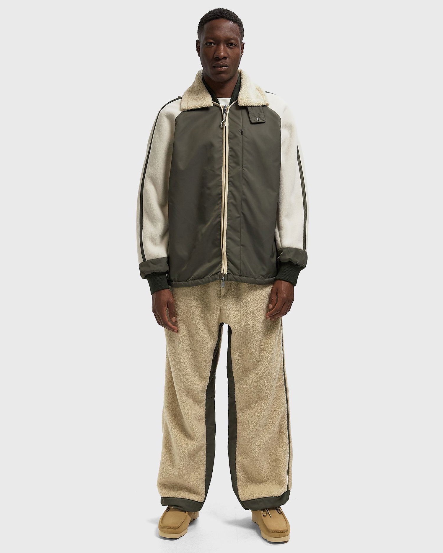Bomberjakke OAKLEY LATITUDE SOAR Sherpa Fleece Bomber Jacket Beige | FOA407461-68S, 1