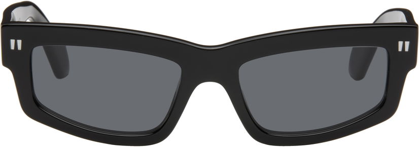 Solbriller Off-White Miramar Sunglasses Sort | OERI135F24PLA0011007