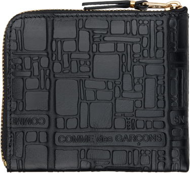 Tegnebog Comme des Garçons Embossed Logo Wallet Sort | SA3100EL-1, 4