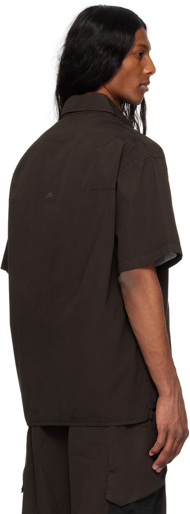 Skjorte A-COLD-WALL* A-COLD-WALL* Brunswick Short Sleeve Shirt Sort | ACWMSH167, 2