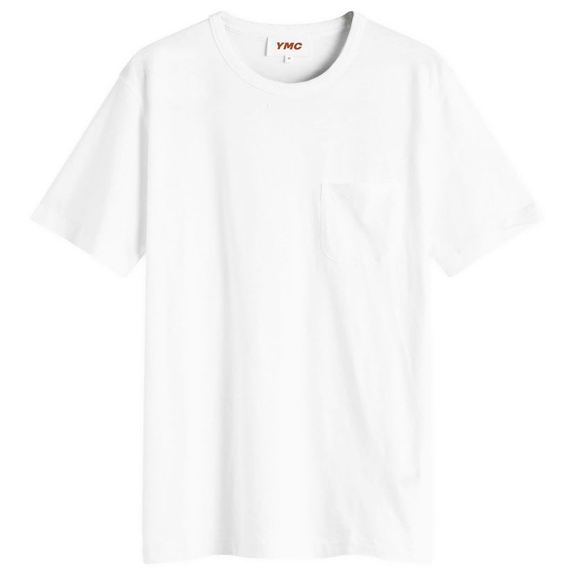 T-shirt YMC Wild Ones Pocket T-Shirt Hvid | P6AZG-10