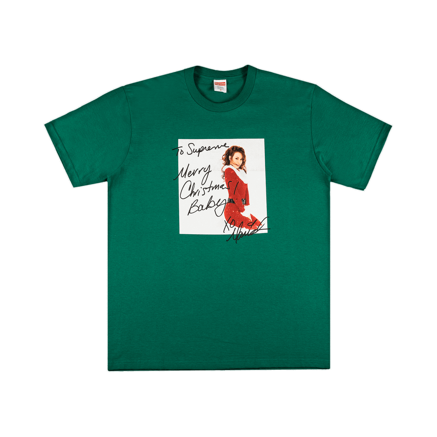 T-shirt Supreme Mariah Carey Tee Grøn | FW20T50 LIGHT PINE, 0