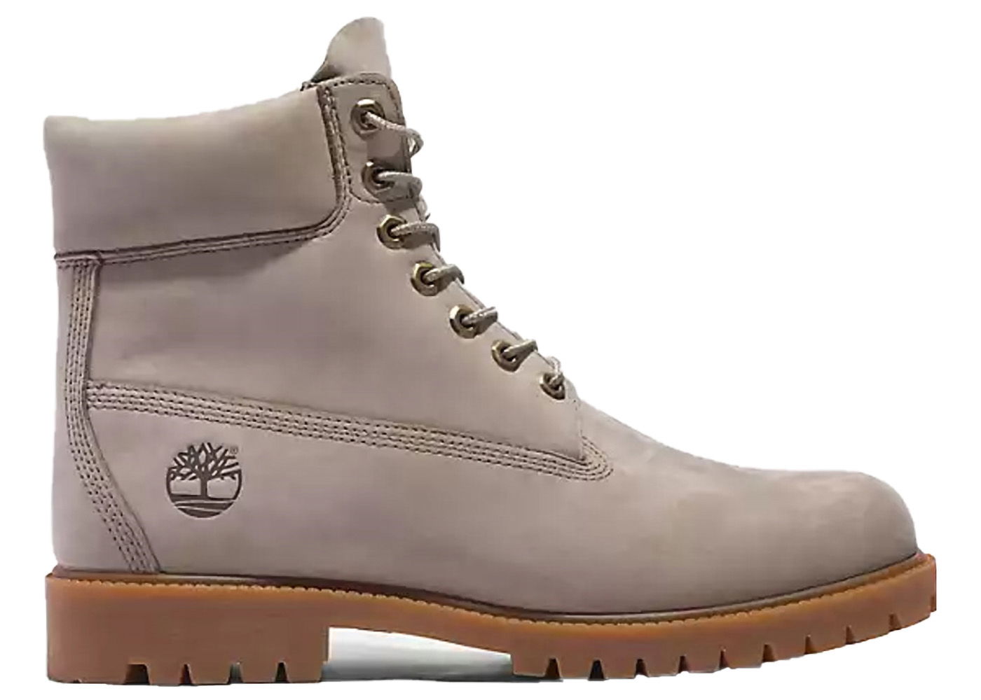 Sneakers og sko Timberland Heritage 6 Inch Lace Up Waterproof Light Taupe Nubuck Beige | TB0A2N8P-EO2, 0