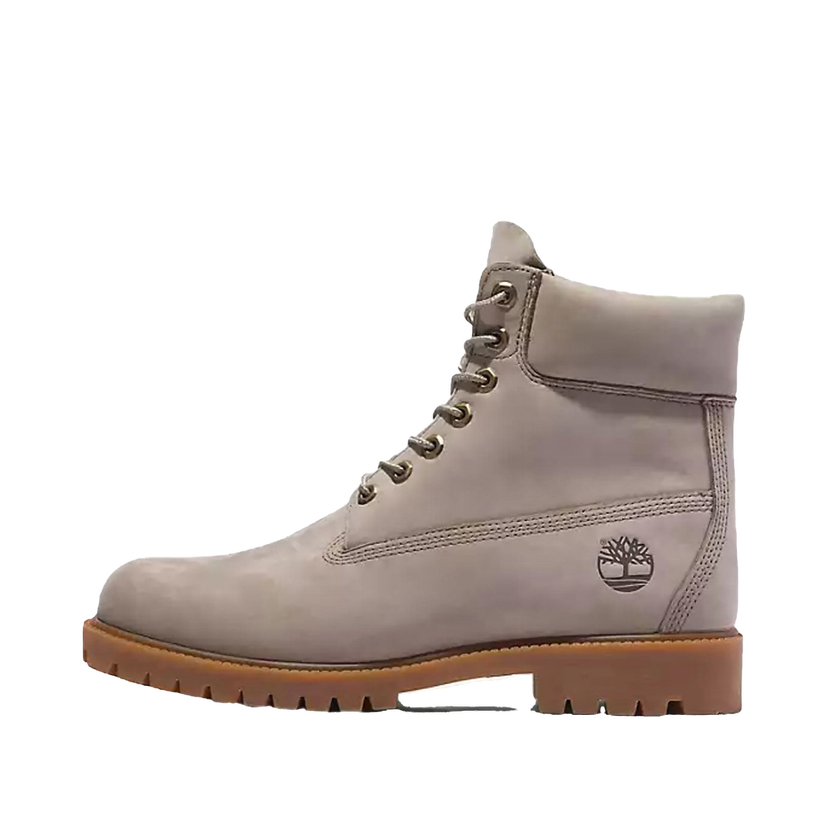 Sneakers og sko Timberland Heritage 6 Inch Lace Up Waterproof Light Taupe Nubuck Beige | TB0A2N8P-EO2