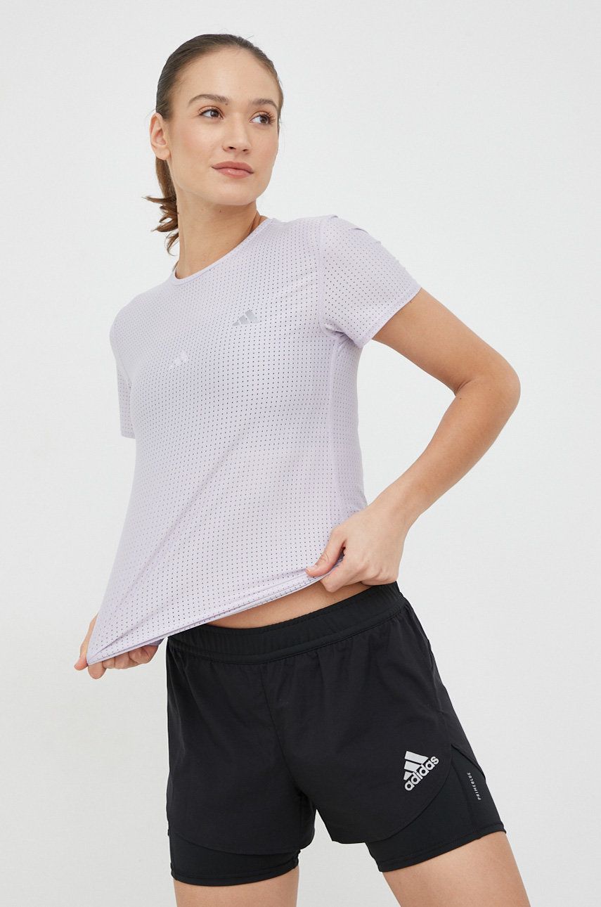 T-shirt adidas Performance Running Tee Fast Grå | HR5711, 0