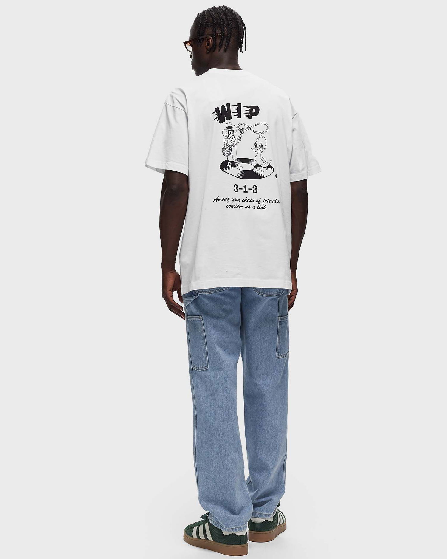 T-shirt Carhartt WIP S/S Friendship Tee Hvid | I033641-00A.XX, 1