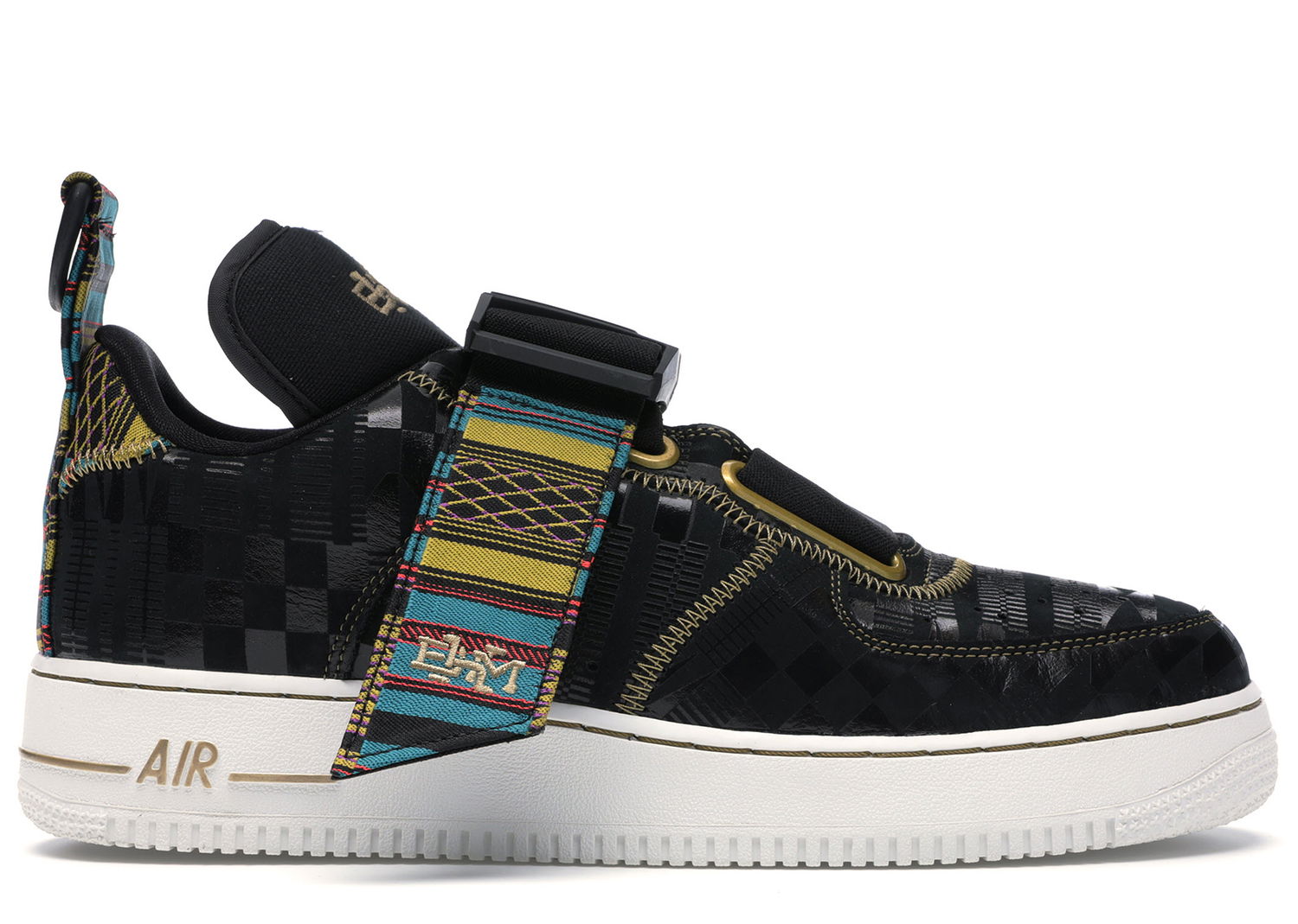 Sneakers og sko Nike Air Force 1 Utility BHM 2019 Sort | BV7783-001, 0