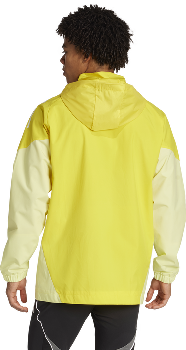 Vindjakke adidas Performance adidas TIRO25C All-Weather Hooded Jacket Gul | ji8958, 2