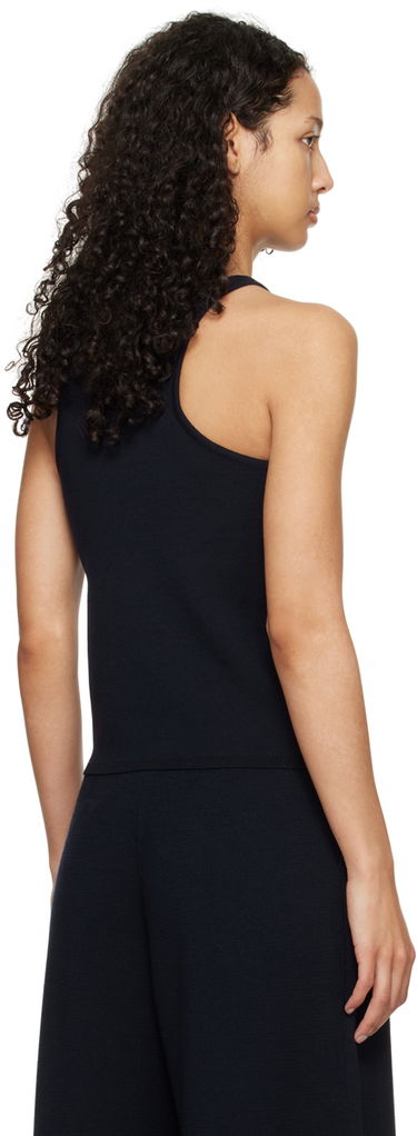 Tanktop Max Mara Alfeo Tank Top Mørkeblå | 2411361071600, 2