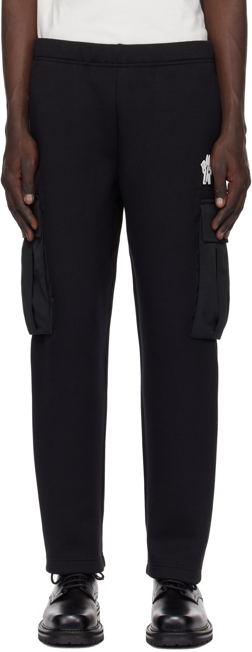 Joggingbukser Moncler Black Creativo Sweatpants Sort | J20918H0001389AR3