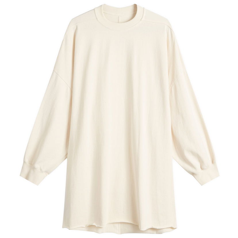 Sweater Rick Owens Rick Owens Tommy Long Sleeve Heavy Jersey T-Shirt Beige | RU01E5276-BA-21