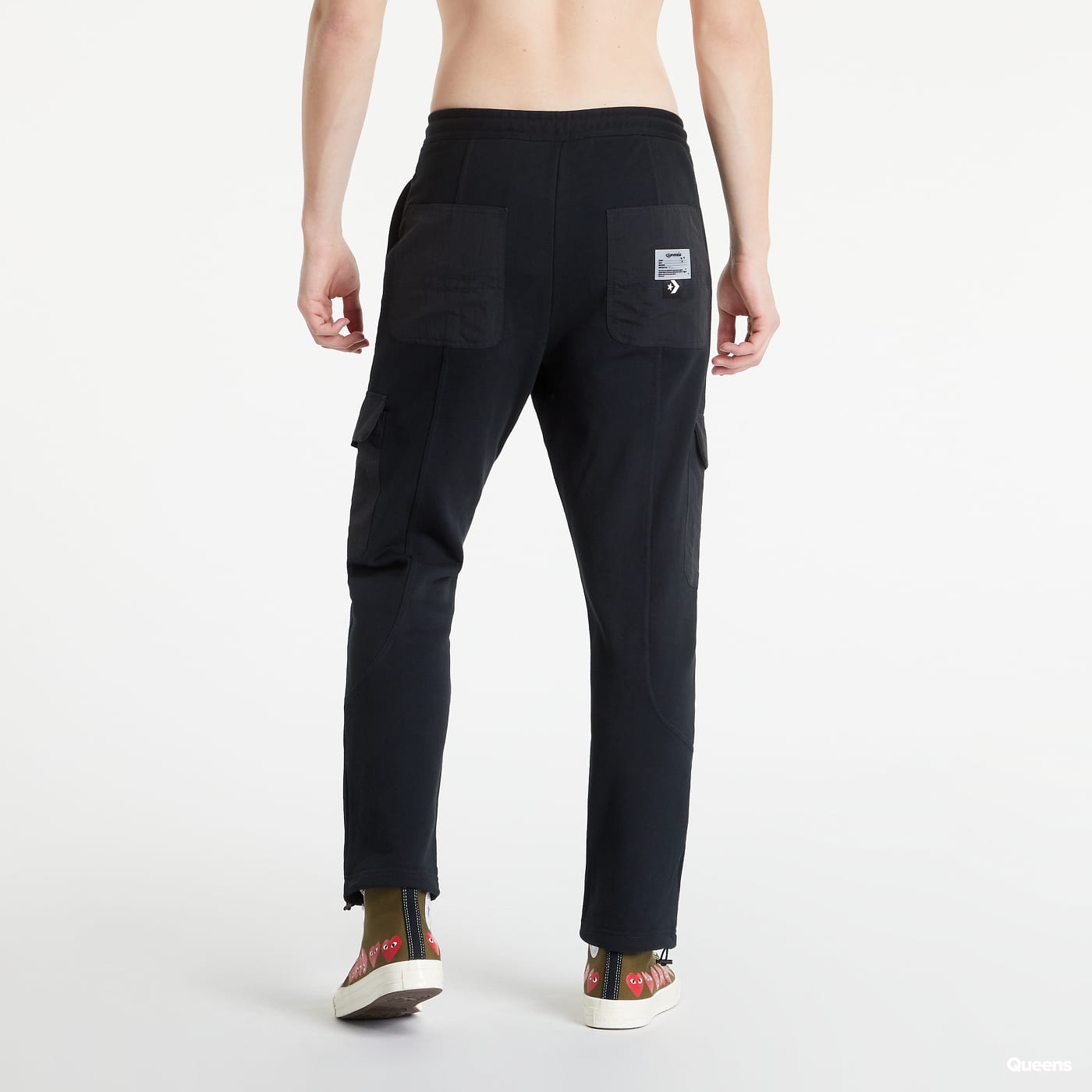 Bukser Converse Joshua Vides x Converse Utility Pants Sort | 10023692-A01, 1