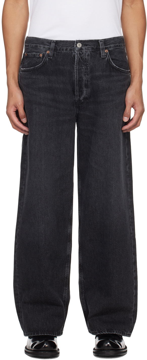 Jeans AGOLDE Low Slung Baggy Jeans Sort | A640-1557, 0