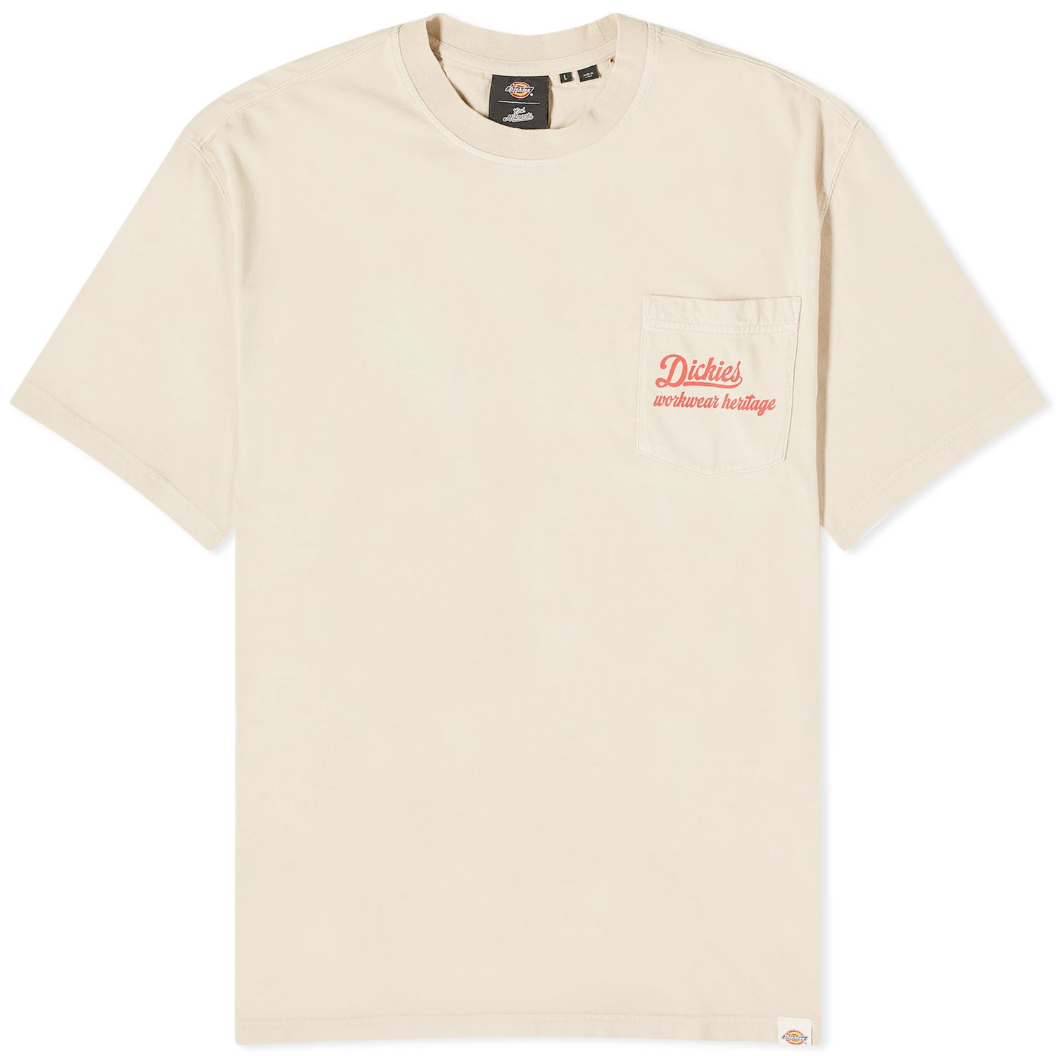 T-shirt Dickies END. x 'Motorworks' Horsepower T-Shirt Beige | DK0A4YVY, 0