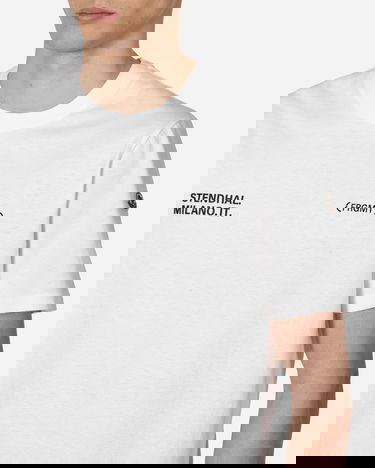 T-shirt Moncler FRGMT Logo T-Shirt Hvid | 8C00002M3265 001, 4