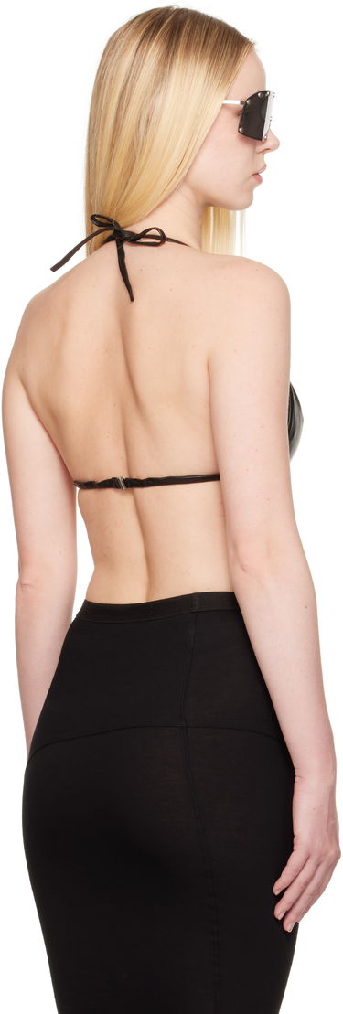 Bh Rick Owens Rick Owens Hollywood Leather Bra Sort | RO01E7091 LBY, 2