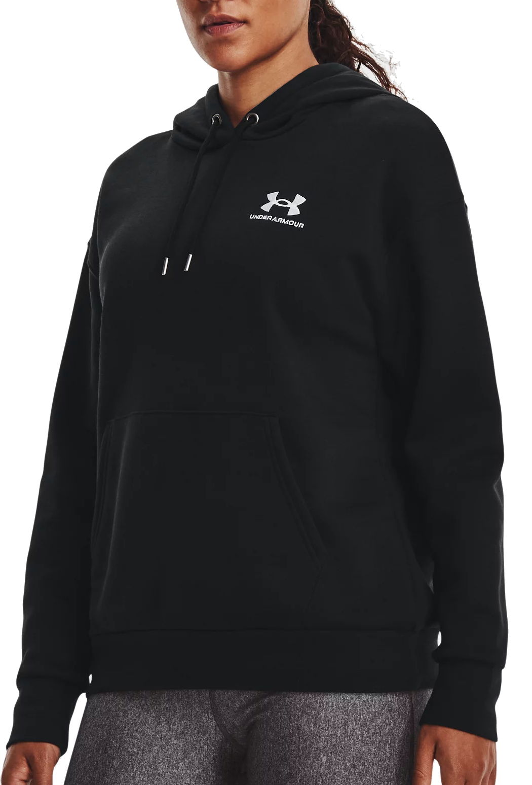 Sweatshirt Under Armour Hoodie Essential Fleece Sort | 1373033-001, 0