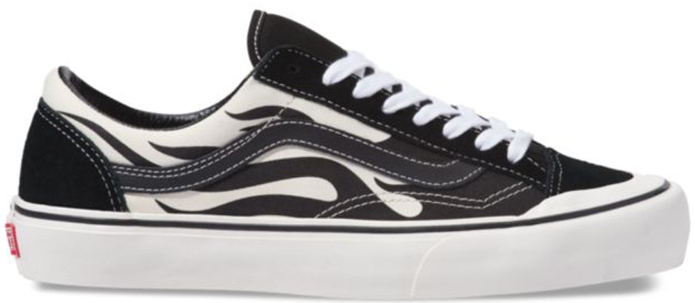 Sneakers og sko Vans Style 36 Flames Black Sort | VN0A3ZCJROF, 0