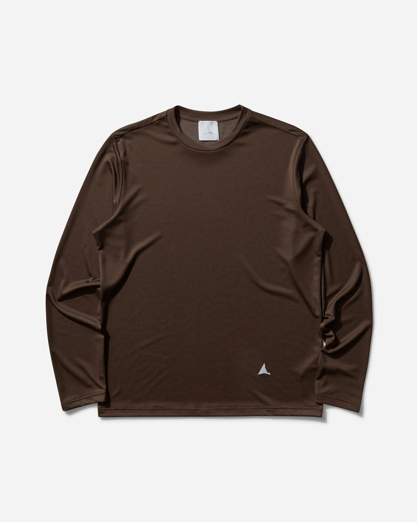 T-shirt ROA Fireflies Longsleeve Base Layer Brun | RBMW0388WO19 BRW0003