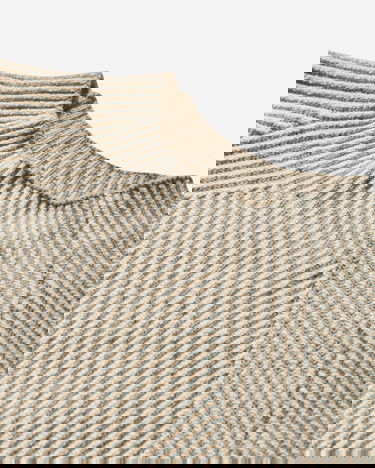Sweater Stone Island Wool Mock Neck Sweater Beige | K2S15-5100023-S00L7 V0093, 3
