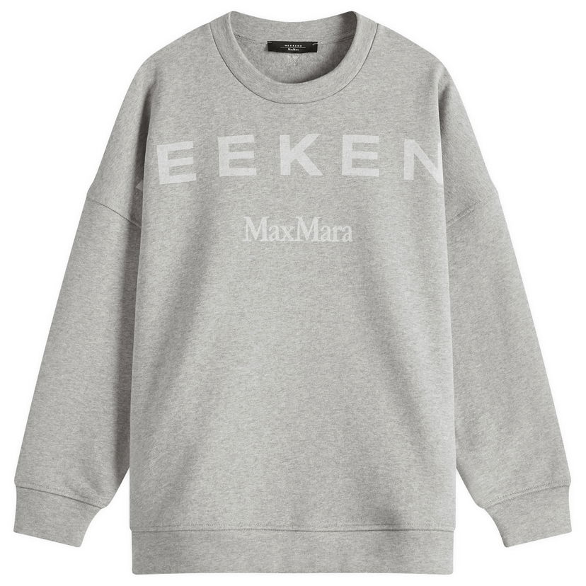 Sweatshirt Max Mara Max Mara Lalla Logo Sweatshirt Grå | 2515921021600