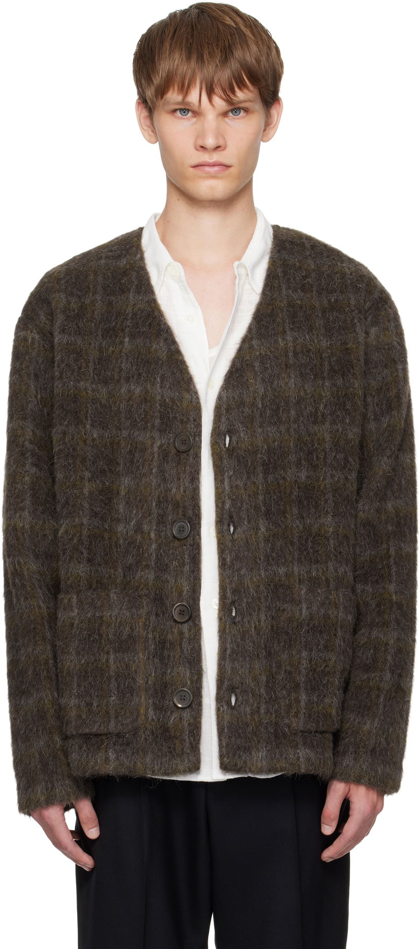 Sweater OUR LEGACY OUR LEGACY Wool Cardigan Brun | M4256CD