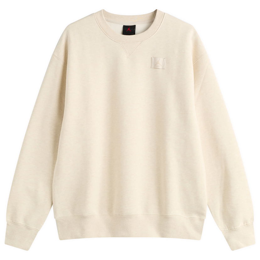 Sweatshirt Jordan Flight Fleece Crew Sweatshirt Beige | FV7053-104
