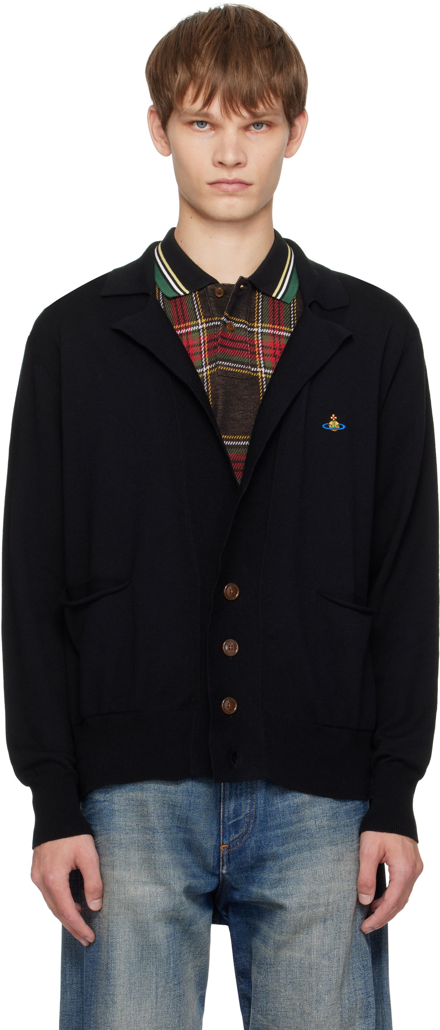 Sweater Vivienne Westwood Vivienne Westwood Samuel Cardigan Sort | 2701002M-Y001V-, 0
