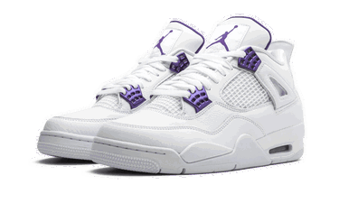 Sneakers og sko Jordan Air Jordan 4 Retro "Purple Metallic" Hvid | CT8527-115, 3