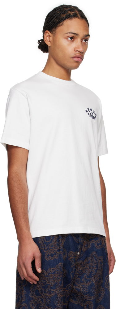 T-shirt KENZO Embroidered Logo T-Shirt Blå | FF55TS4954SI, 1