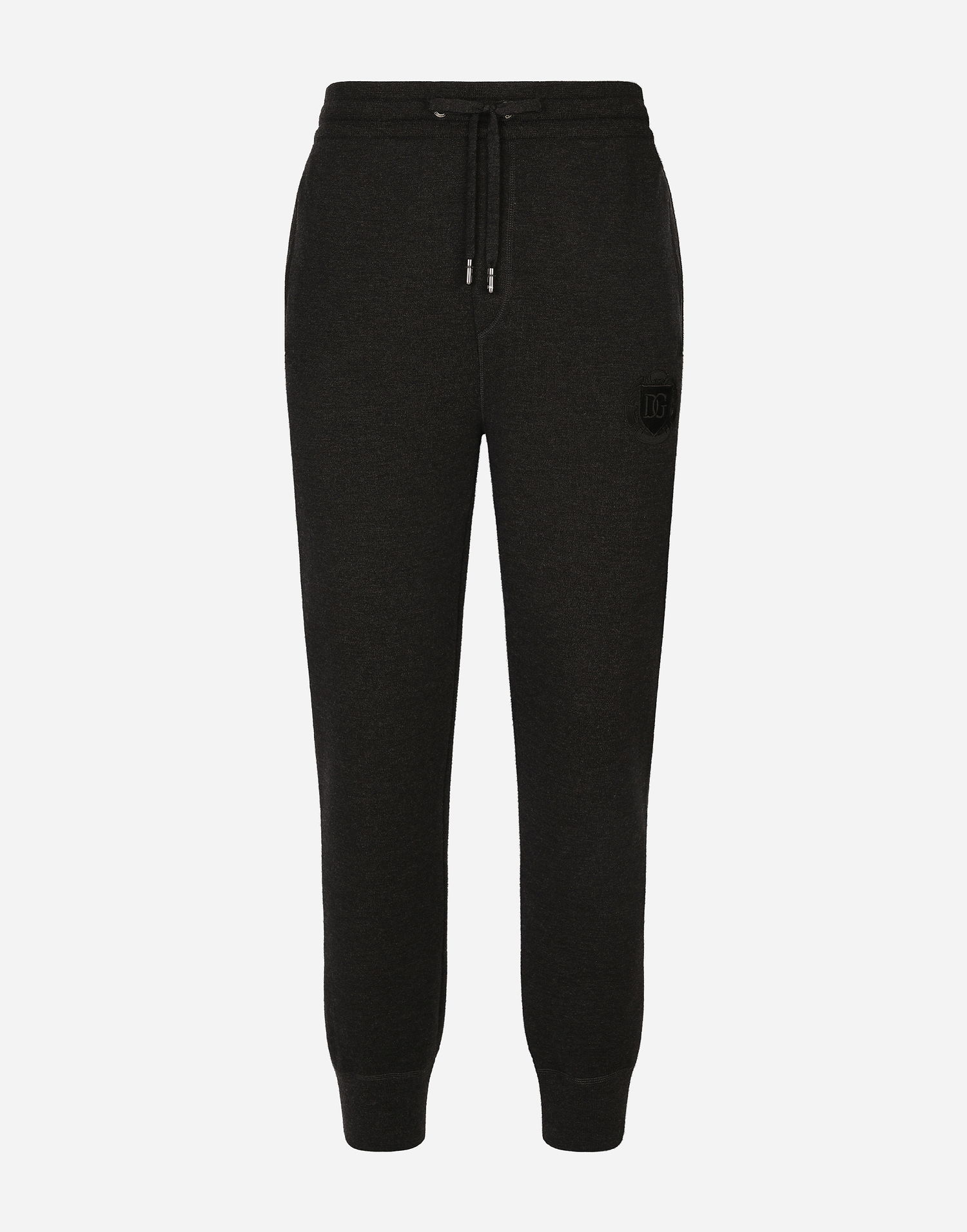 Joggingbukser Dolce & Gabbana Dolce & Gabbana Wool Jogging Pants Sort | GXU06ZJFMCZN2958, 0