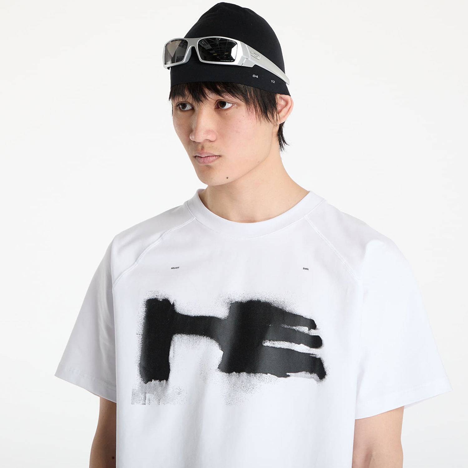 T-shirt HELIOT EMIL HELIOT EMIL Xylem T-Shirt Hvid | SS25_M_09_083_WHT02_CO, 1