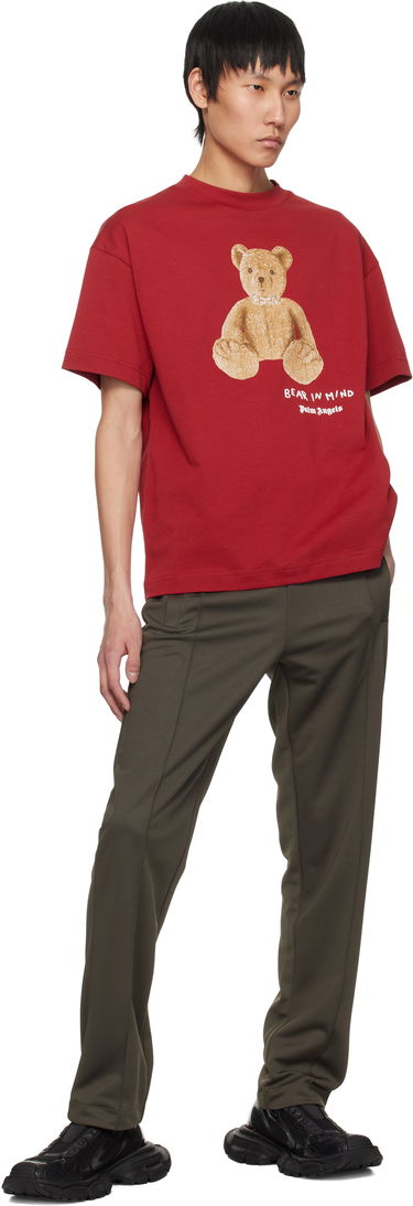 T-shirt Palm Angels Palm Angels 'Bear in Mind' T-Shirt Rød | PMAA001S25JER0052560, 3