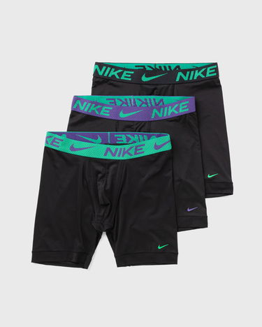 Boksere Nike Micro Boxer Brief Long 3-Pack Sort | 0000KE1158U9M, 2