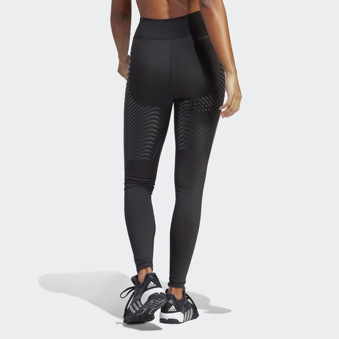 Leggings adidas Originals Techfit Control Full-Length Leggings Sort | HS7415, 1