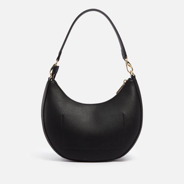 Skuldertaske Valentino Alexia Faux Leather Hobo Bag Sort | VBS5A808001, 0