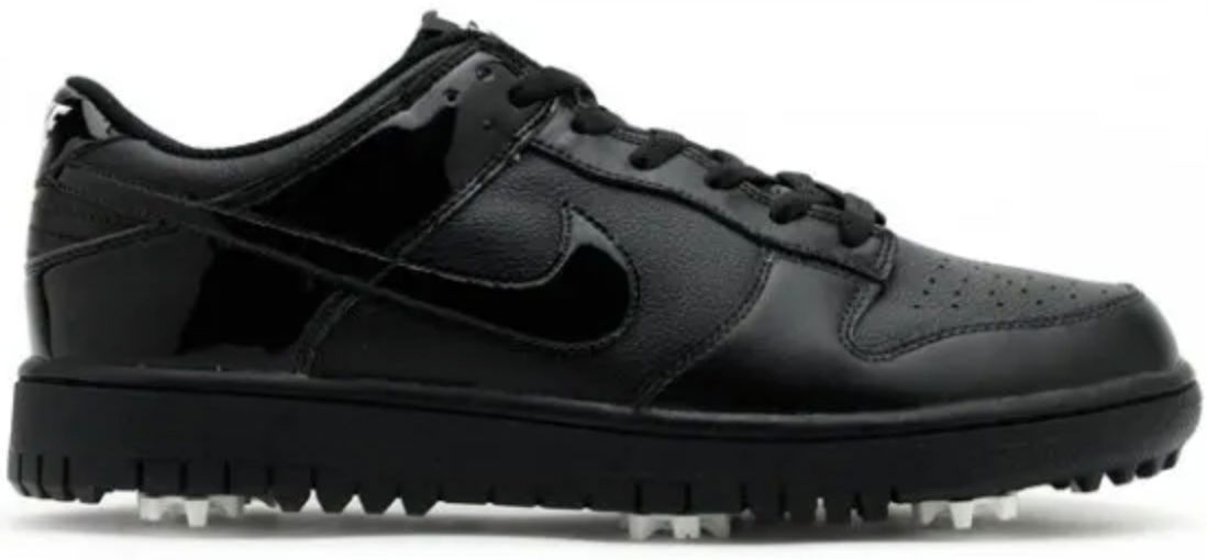 Sneakers og sko Nike Dunk Low Golf Black Patent Sort | 484294-003, 0