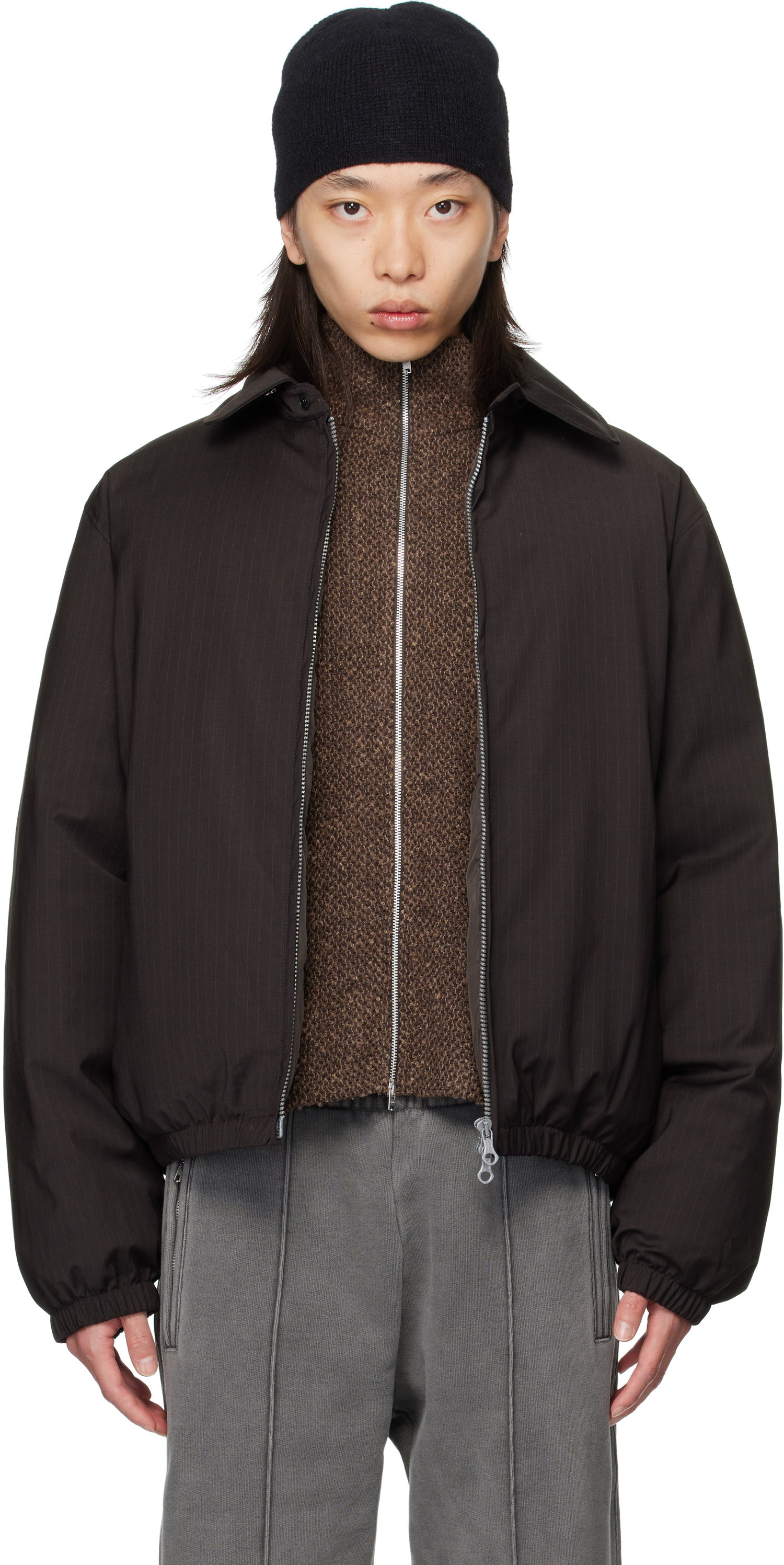 Puffer jakke OUR LEGACY Our Legacy Avenue Puffer Jacket Sort | M4251BC, 0