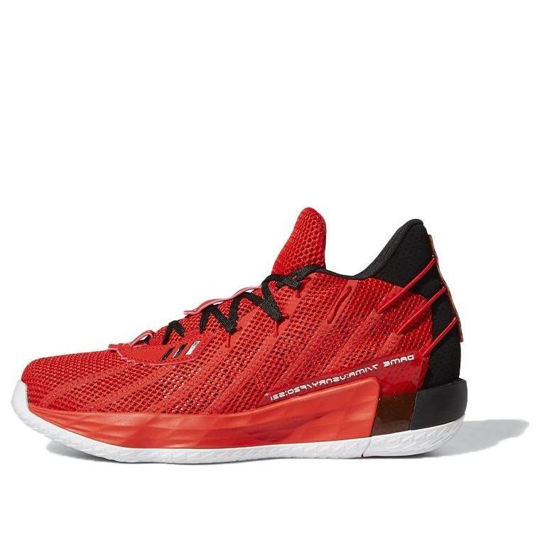 Sneakers og sko adidas Originals Dame 7 GCA Lillard Time Rød | FZ0206
