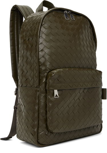 Rygsæk Bottega Veneta Bottega Veneta Intrecciato Medium Backpack Grøn | 730732 V2HL2 3386, 1