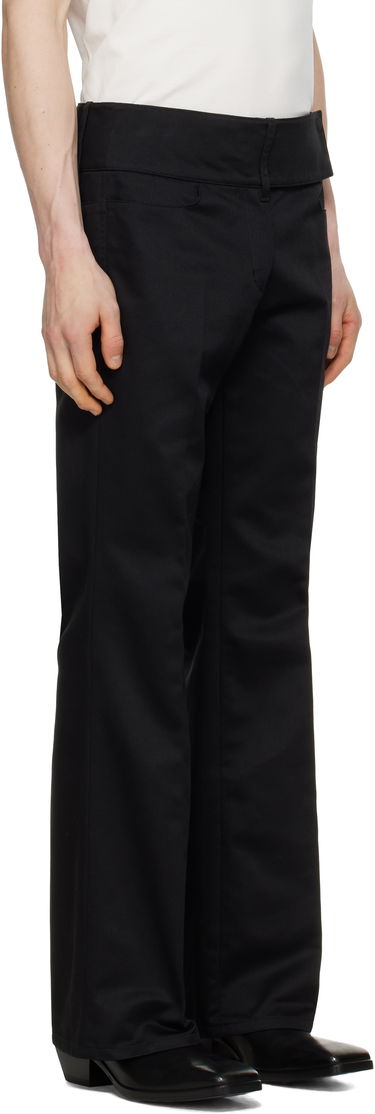 Bukser Courrèges Courrèges Belted Bootcut Trousers Sort | 125CPA929PL0178, 1