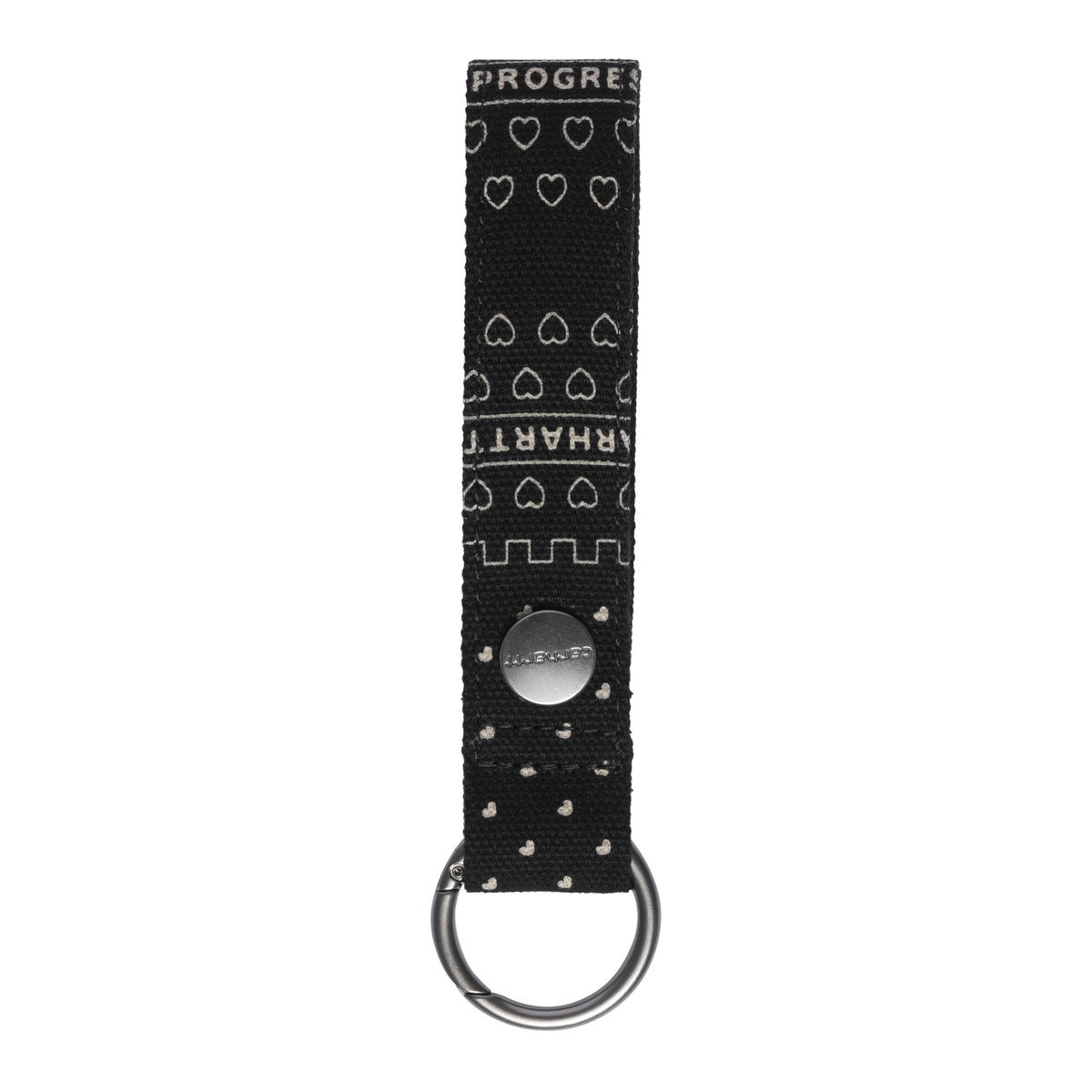 Nøgleringe Carhartt WIP Heart Bandana Keyholder Sort | I033224_24M_XX, 1