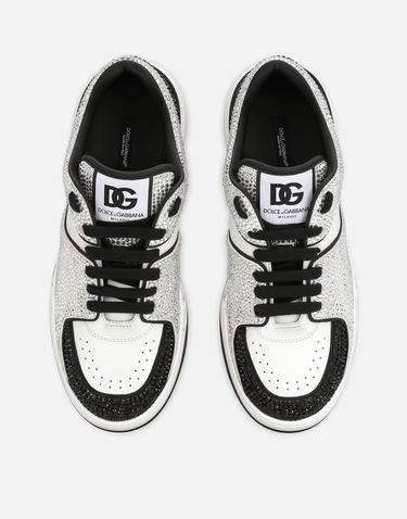 Sneakers og sko Dolce & Gabbana Calfskin New Roma Sort | CS2036AM80389697, 3