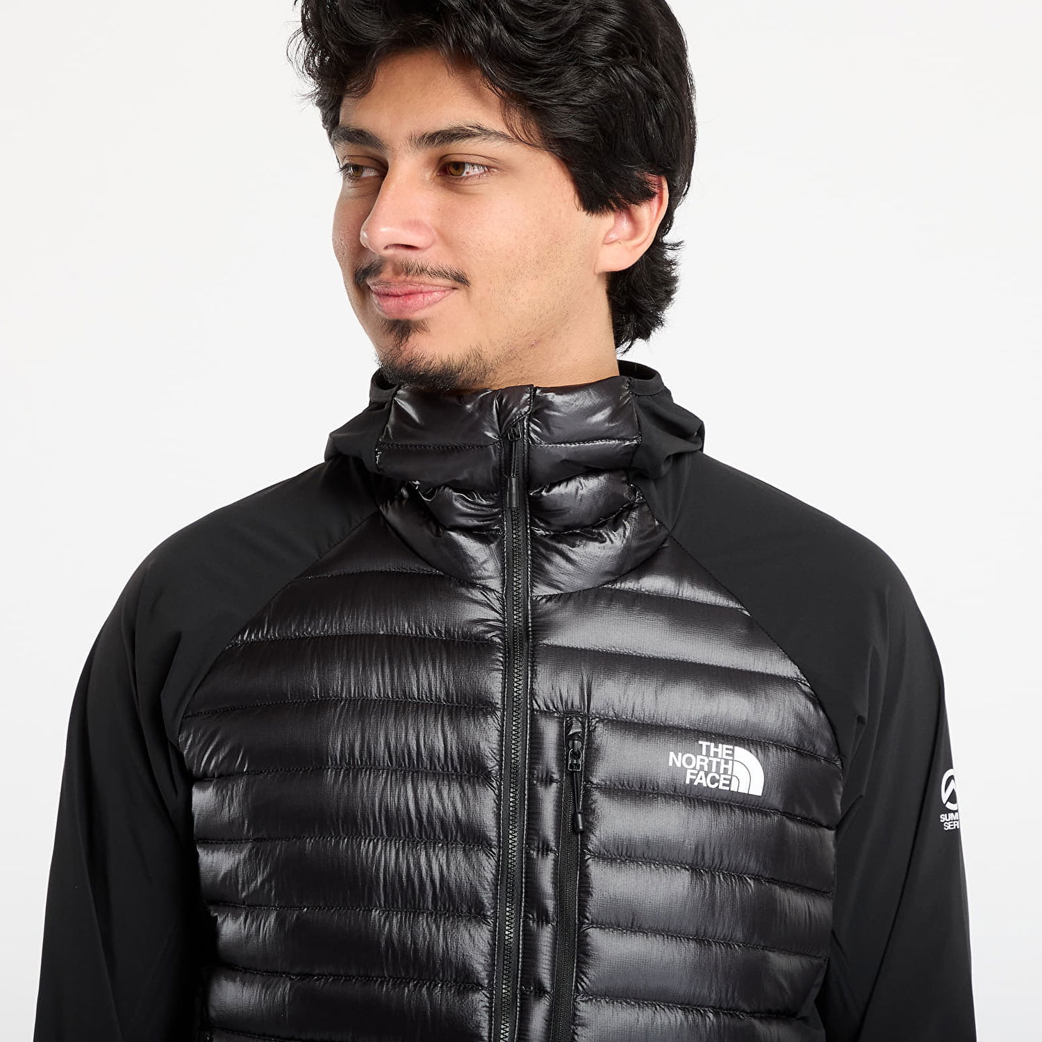 Jakke The North Face Summit Breithorn Lightweight Hybrid Hooded Jacket Sort | NF0A8C8YJK31, 1