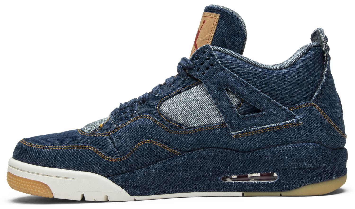 Sneakers og sko Jordan Levi's x Air Jordan 4 Retro "Denim" Mørkeblå | AO2571-401, 0