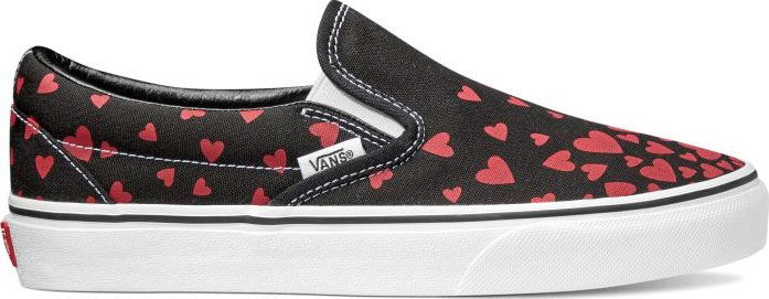 Sneakers og sko Vans Classic Slip-on Valentines Hearts Sort | VN0A33TB45L, 0