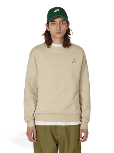 Sweatshirt Jordan Essentials Fleece Crew Beige | DQ7520-206
